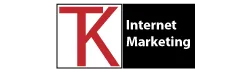 TK Internet Marketing logo for a digital marketing agency in Frisco, TX specializing in SEO, social media, and business growth.