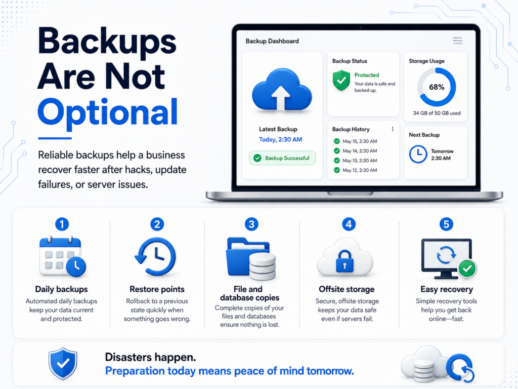Backups Are Not Optional
