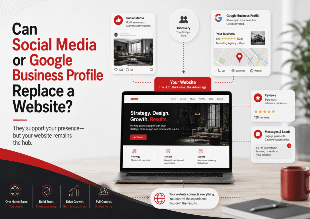 Can Social Replace A Website