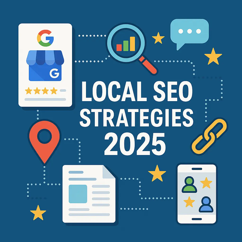 infographic of local seo strategies