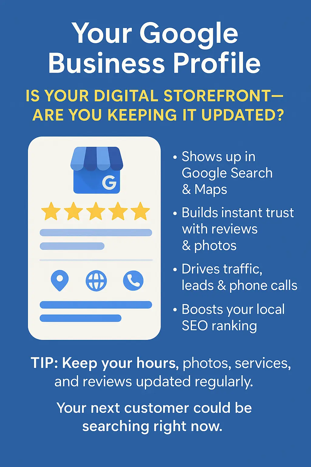 Tips to optimize your Google Business Profile