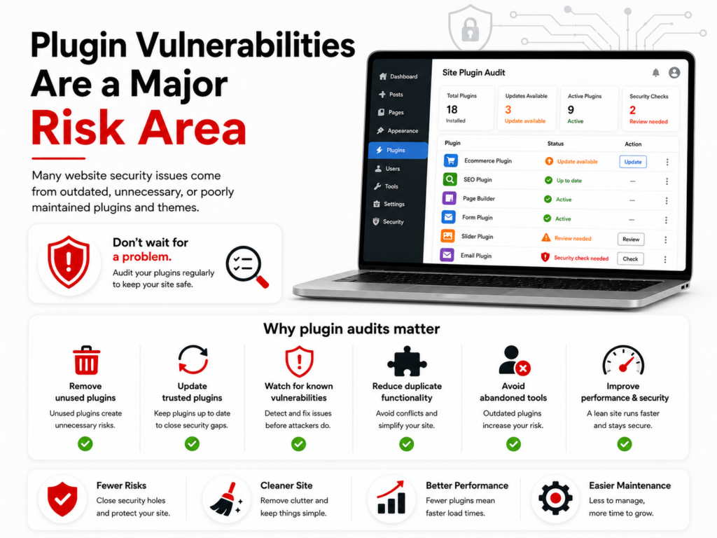 Plugin Vunerabilities Are a Major Risk Area