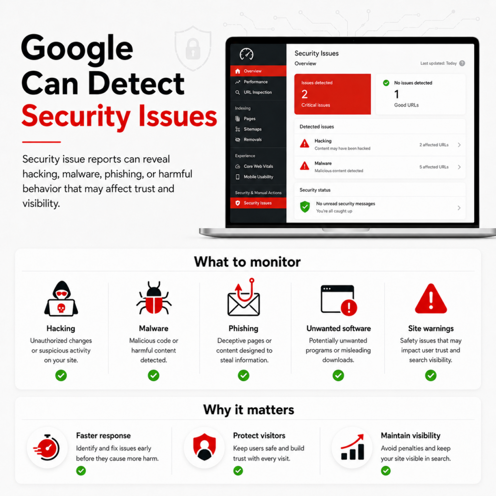 Google Can Detect Security Issues