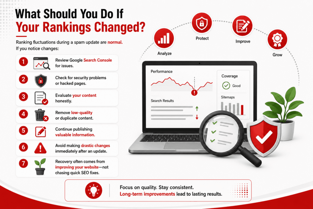 What Should You Do If Your Rankings Changed?