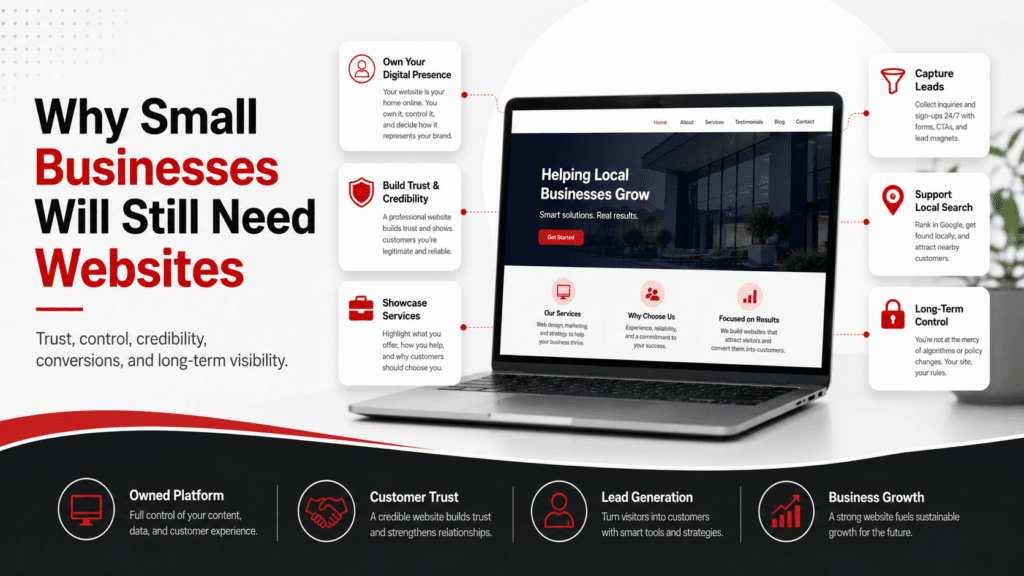 Why Small Businesses Will Still Need Websites