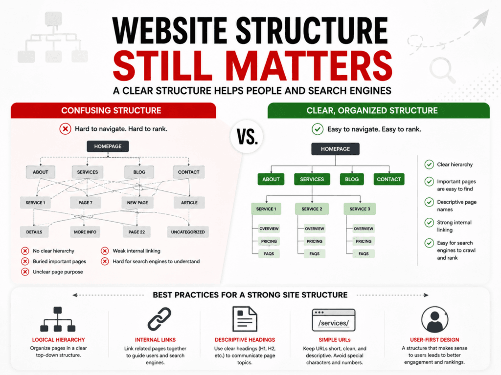 Website Structure Still Matters