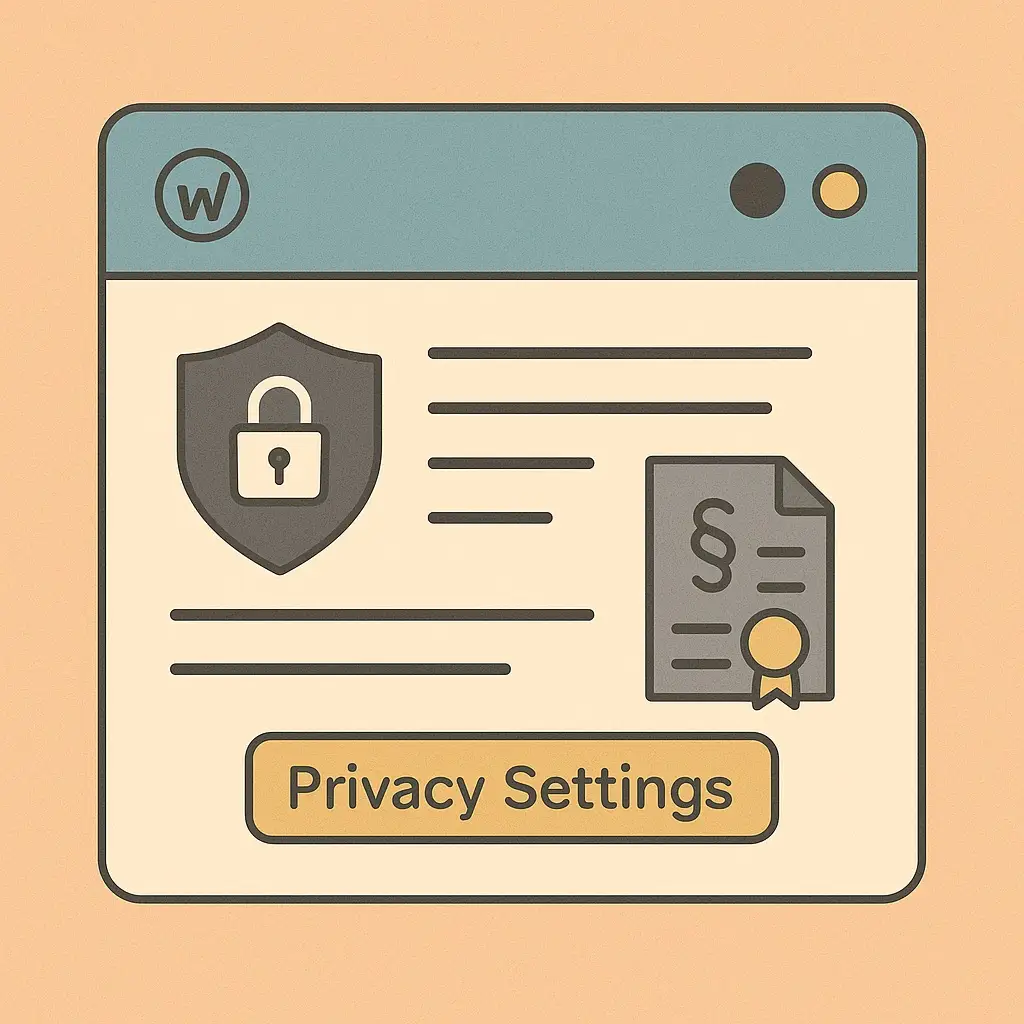 Privacy Settings and Legal Compliance