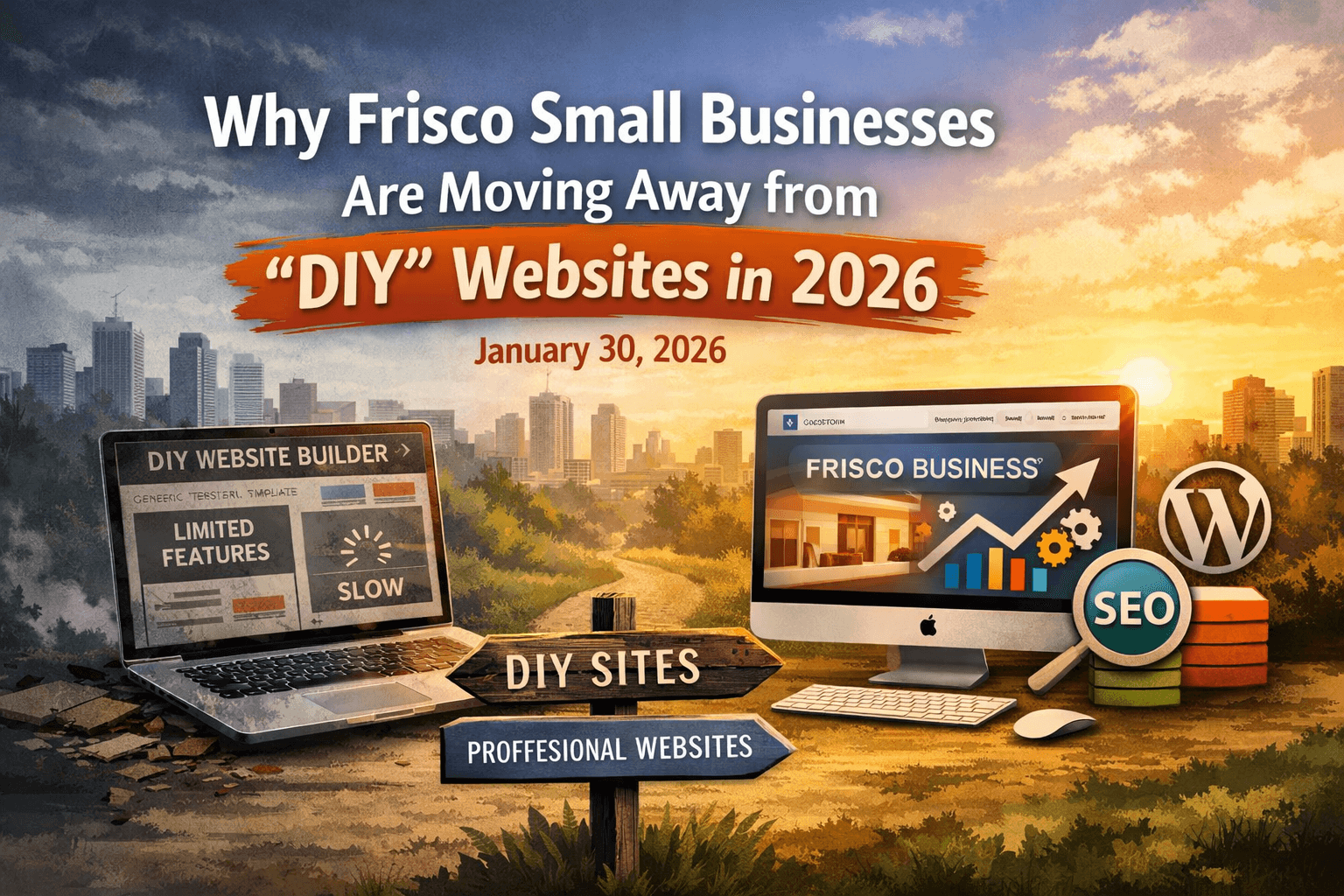 frisco custom wordpress design
